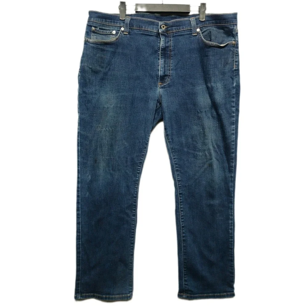 Lot‎ of 3 LL Bean Jeans Mens 40x29 x 2 Relaxed Fit and 42x29 x 1 Standard Fit